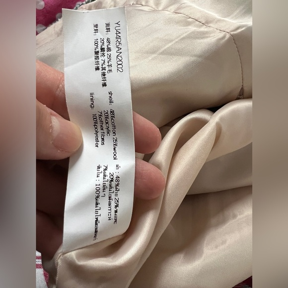 NEW URBAIN REVIVO MINI WOOL PLAID SKIRT - Picture 6 of 6